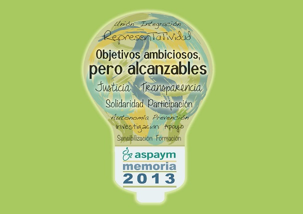 Memoria de Actividades de ASPAYM 2013