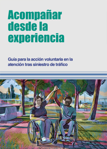 portada de la Guía para la acción voluntaria en la atención tras siniestro de tráfico