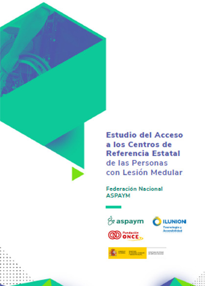 Portada del Estudio del acceso a los Centros de Referencia Estatal de las Personas con Lesión Medular