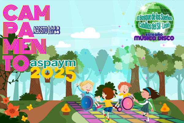 Campamento ASPAYM 2025 - del 3 al 14 de agosto